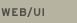Web/UI
